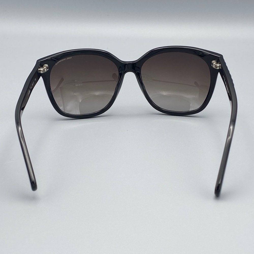 New KARL LAGERFELD KL865S Black Sunglasses - Picture 5 of 8